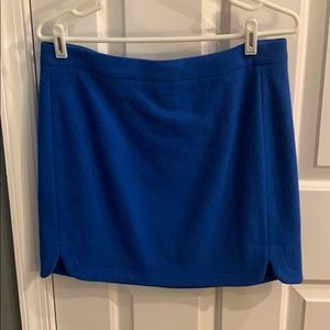 J. Crew felted wool mini skirt
